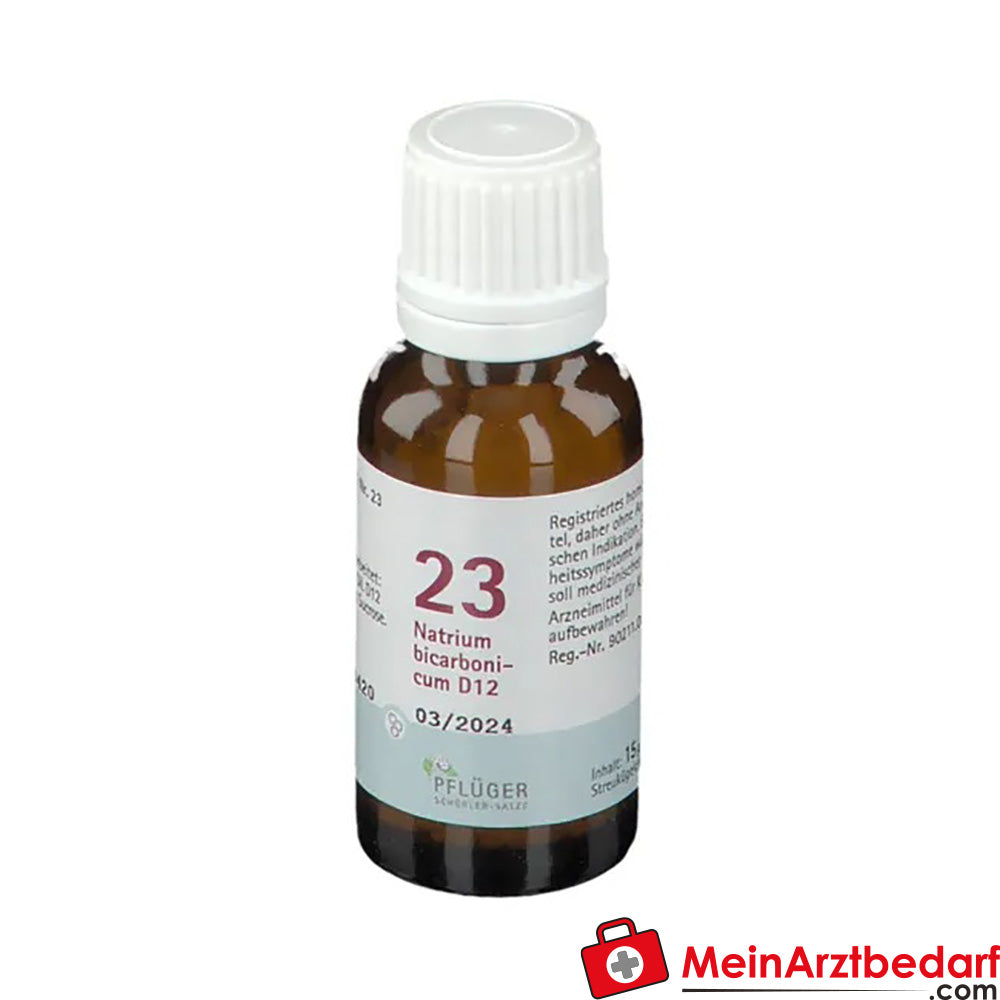 BIOCHEMIE PFLÜGER® Nr. 23 Natrium bicarbonicum D12.