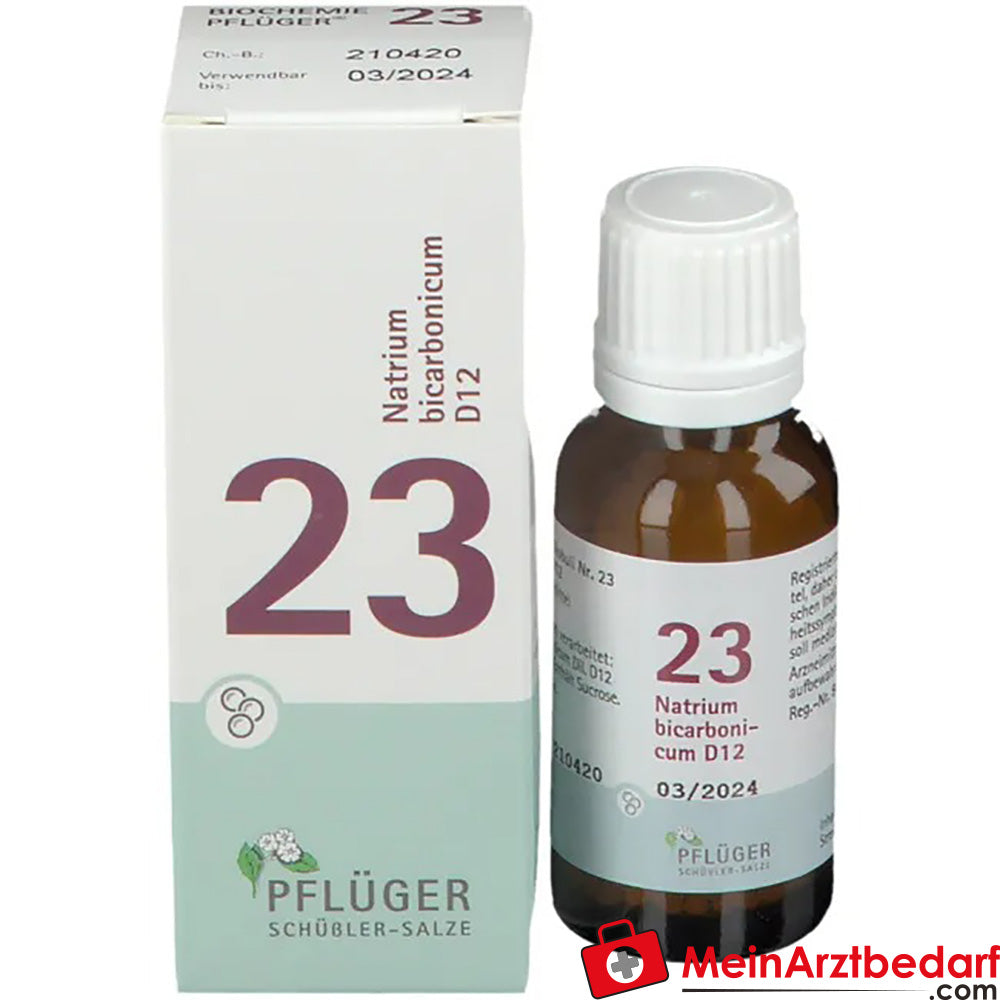 BIOCHEMIE PFLÜGER® Nr. 23 Natrium bicarbonicum D12.