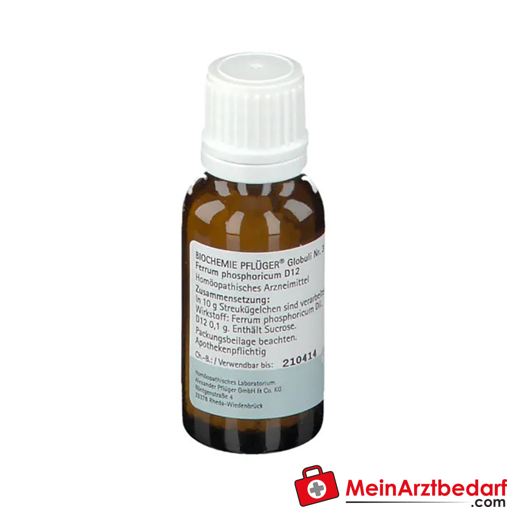 BIOCHEMIE PFLÜGER Nr. 3 Ferrum phosphoricum D12.