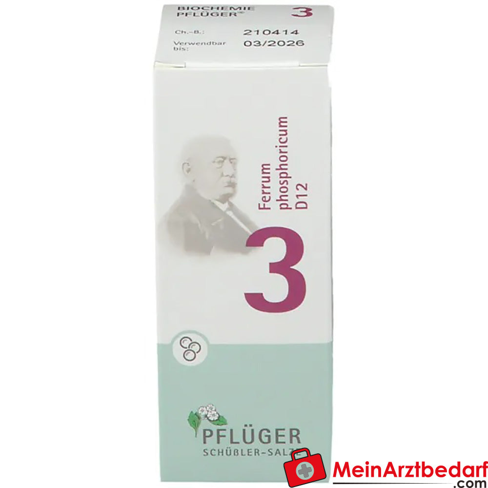 BIOCHEMIE PFLÜGER Nr. 3 Ferrum phosphoricum D12.