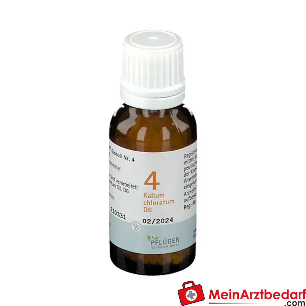 PFLÜGER Nr. 4 Kalium chloratum D 6.