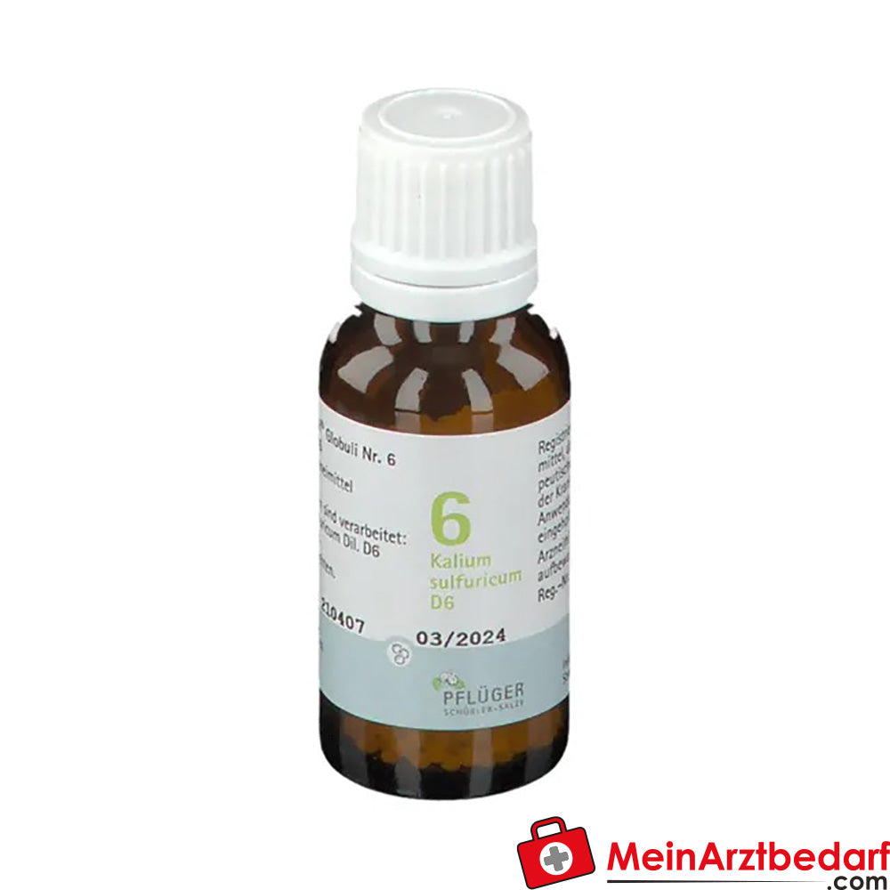 BIOCHEMIE PFLÜGER® Nr. 6 Kalium sulfuricum D 6.