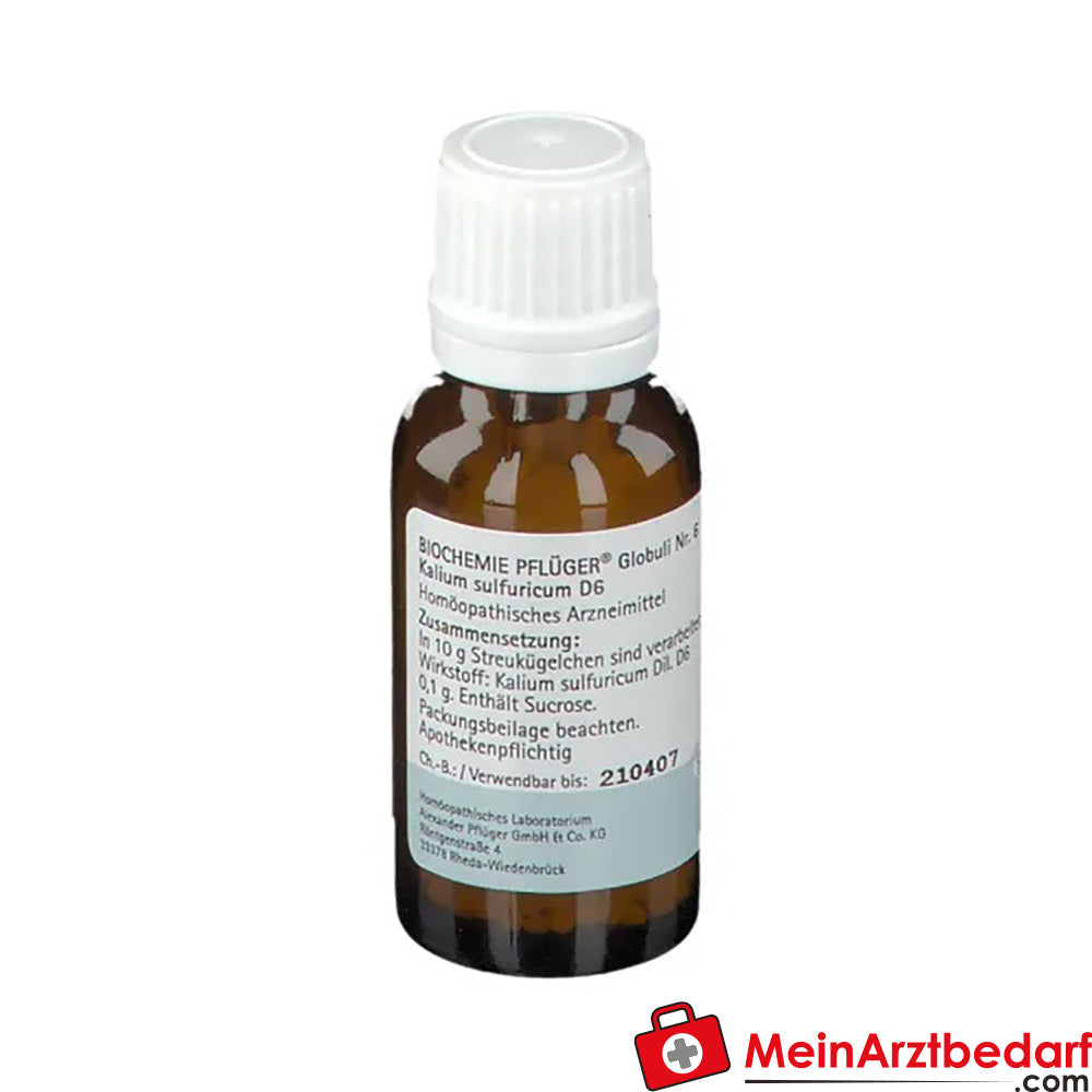 BIOCHEMIE PFLÜGER® Nr. 6 Kalium sulfuricum D 6.