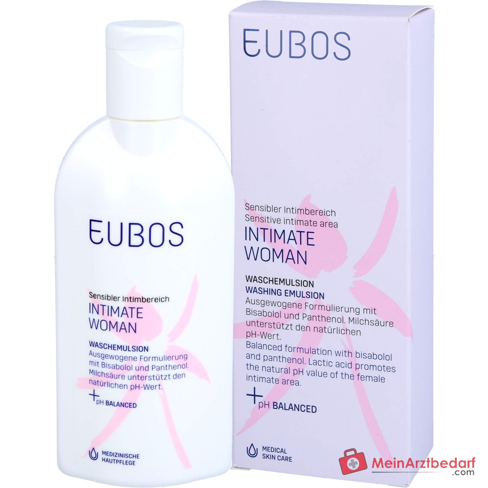 Eubos Intimate Woman Waschemulsion, 200 ml