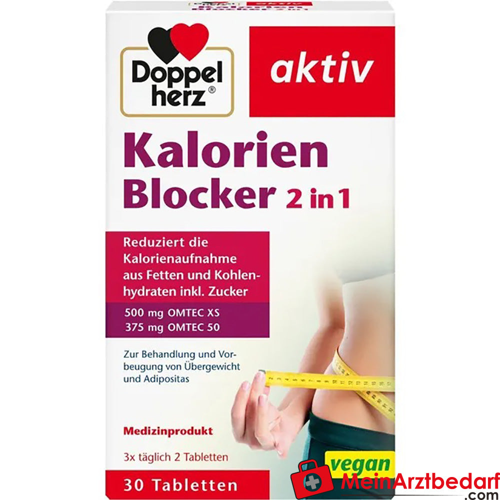 Doppelherz® Aktiv Kalorien Blocker 2 in 1.