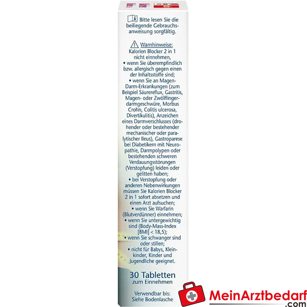 Doppelherz® Aktiv Kalorien Blocker 2 in 1.