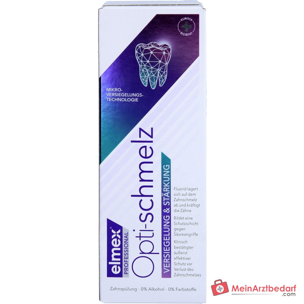elmex Opti-schmelz Professional Olaflur / Natriumfluorid Mundspülung, 400 ml.