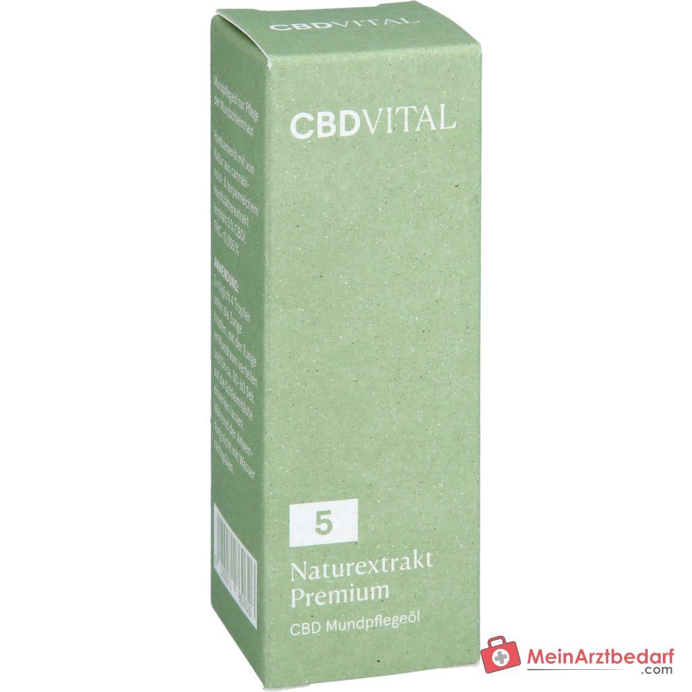CBD VITAL Naturextrakt PREMIUM CBD-Öl 5% 10 ml