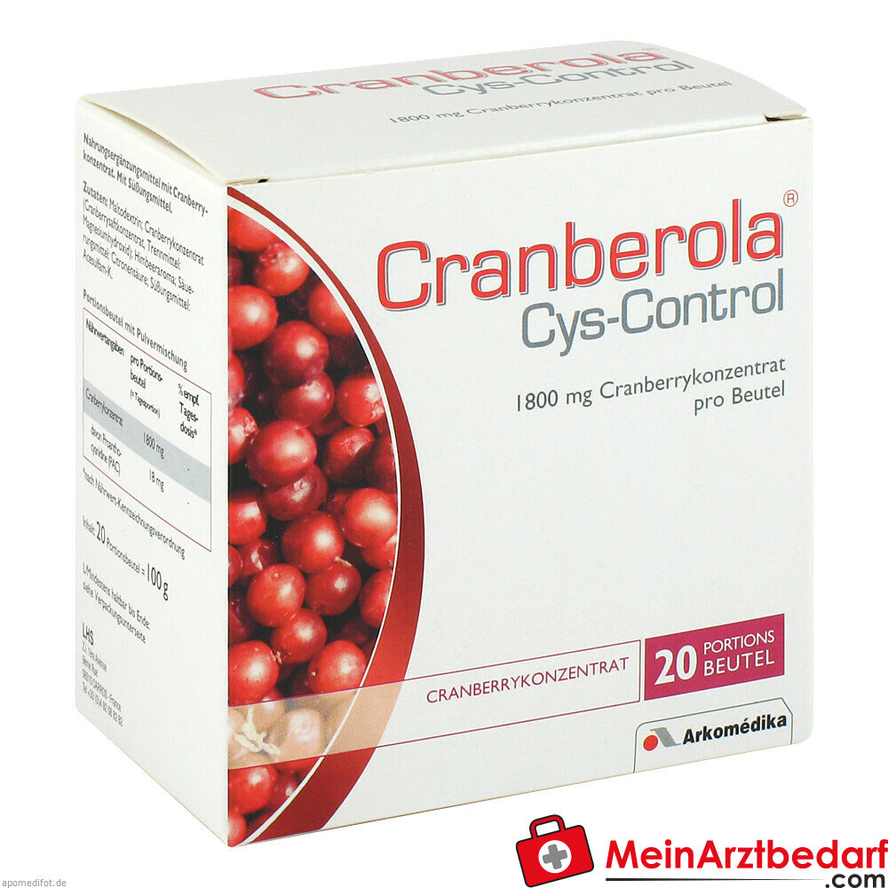 Cranberola Cys Control Pulver, 20x5 g.