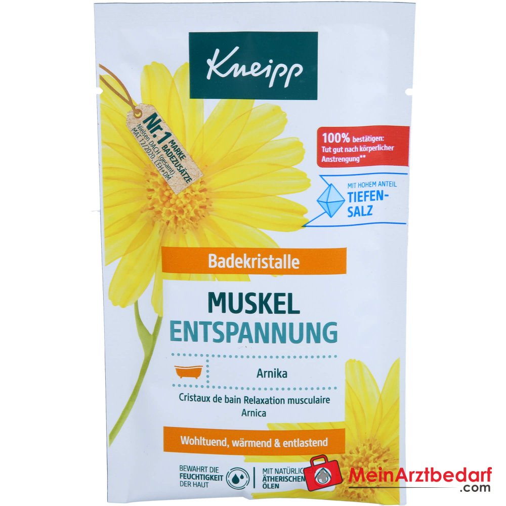 Kneipp Badekristalle Muskel Entspannung, 60 g.