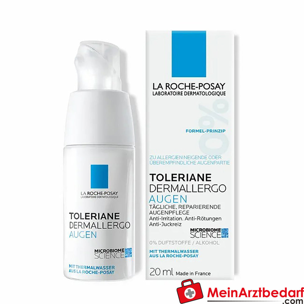 Toleriane Dermallergo Augencreme|für zu Allergien neigende oder überempfindliche Augenpartie, 20ml.