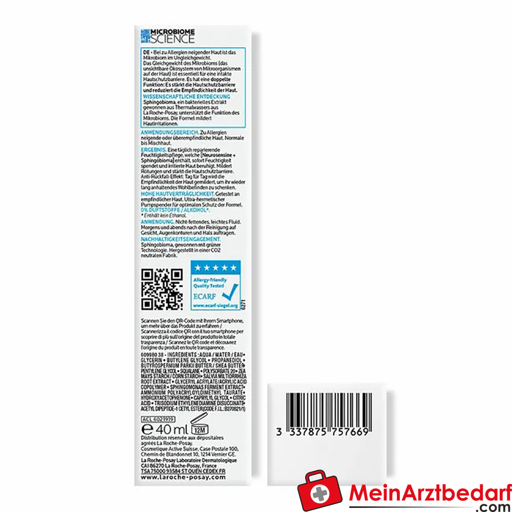 La Roche Posay Toleraine Dermallergo Fluid, 40ml.