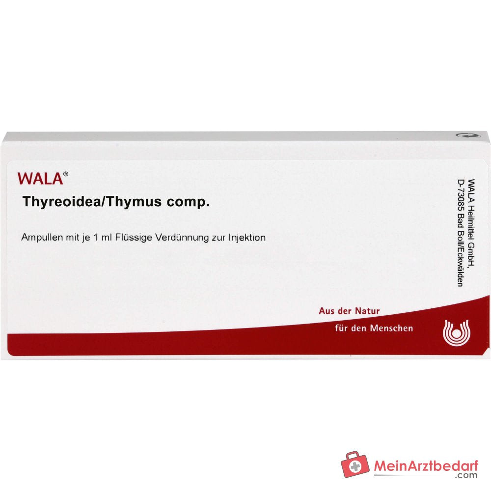 WALA Thyreoidea/Thymus comp. Ampullen, 10 x 1 ml