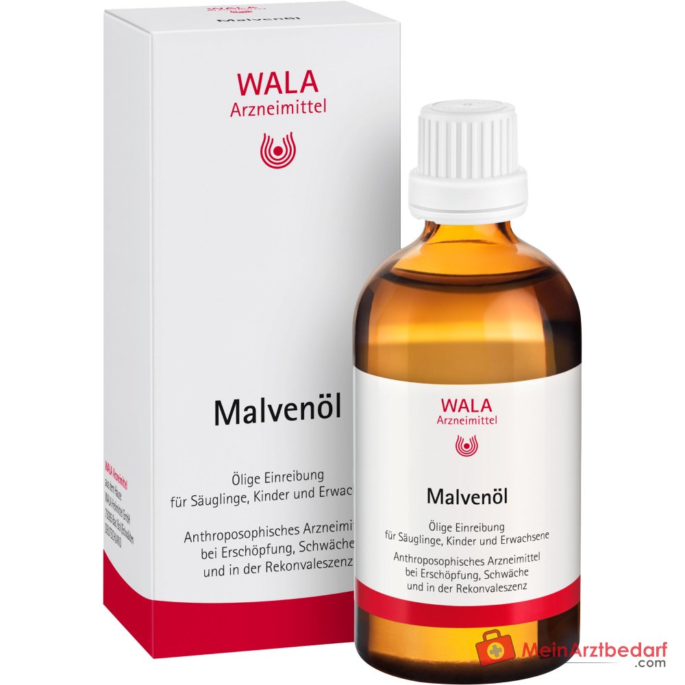 WALA Malvenöl ölige Einreibung, 100 ml