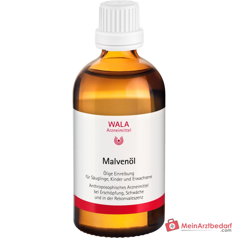 WALA Malvenöl ölige Einreibung, 100 ml