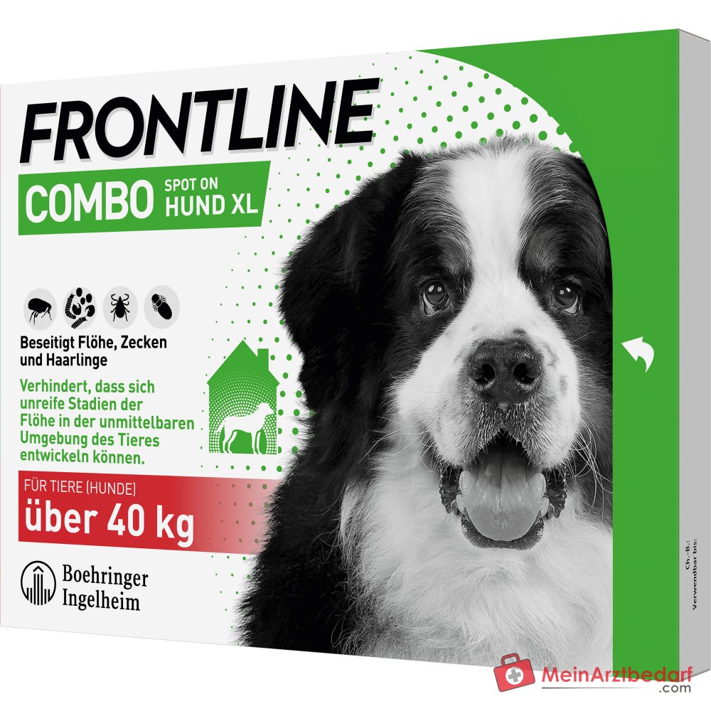 Frontline Combo Spot-on Hund XL ab 40 kg 3 St
