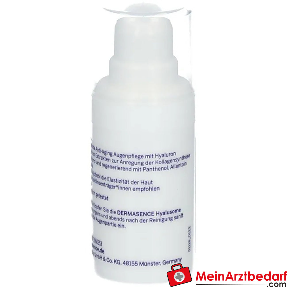 DERMASENCE Hyalusome Augenpflege, 15ml.