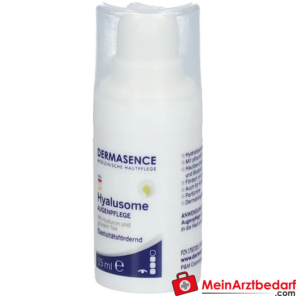 DERMASENCE Hyalusome Augenpflege, 15ml.