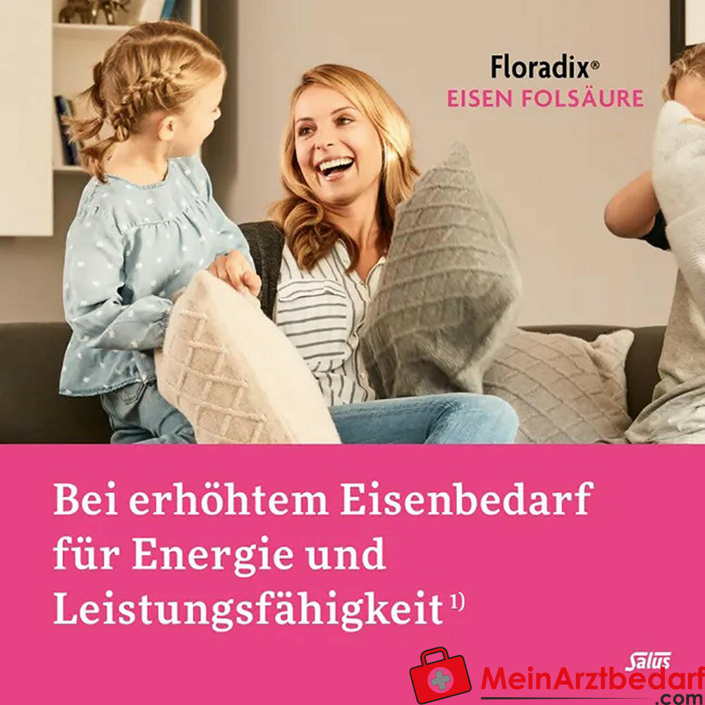 Salus® Kräuterblut® Floradix® Eisen Folsäure, 84 St..