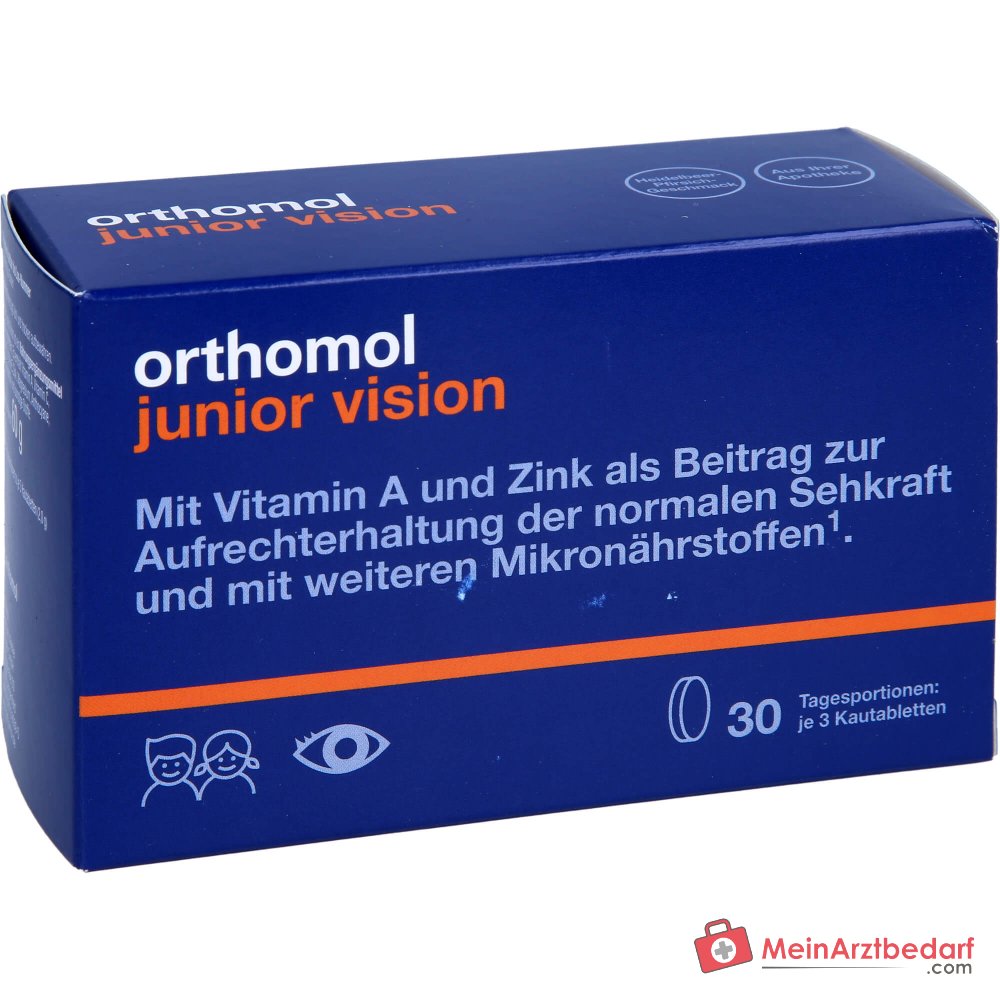 Orthomol junior Vision Kautabletten, 90 St..