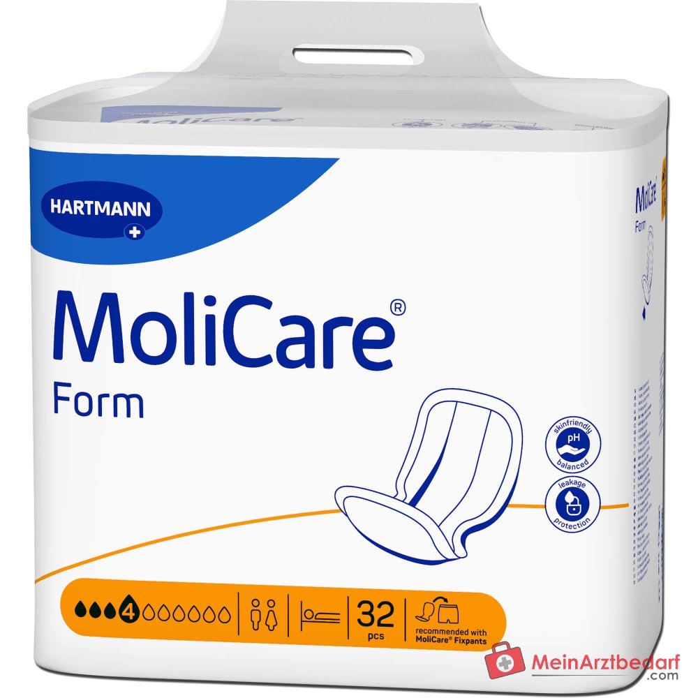MoliCare Form 4 druppels incontinentieverband absorptieniveau 4