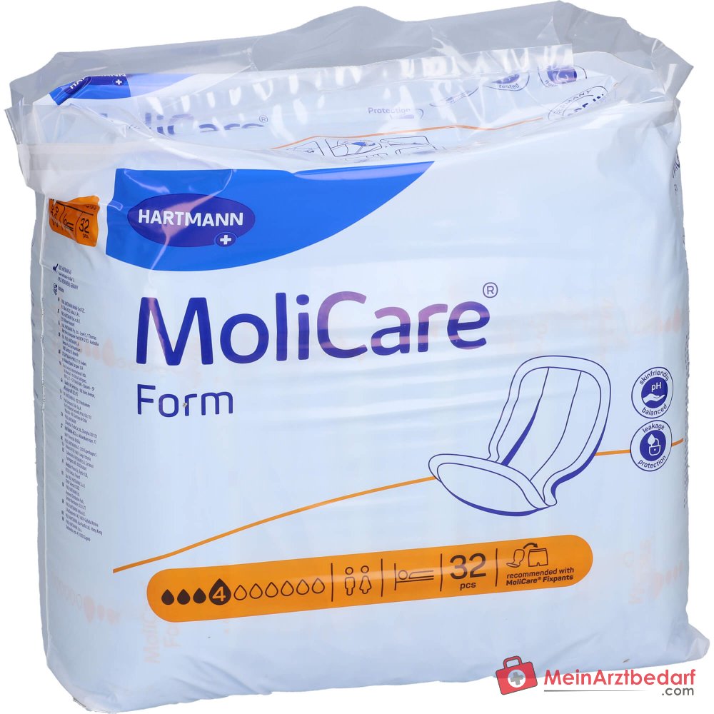 MoliCare Form 4 druppels incontinentieverband absorptieniveau 4