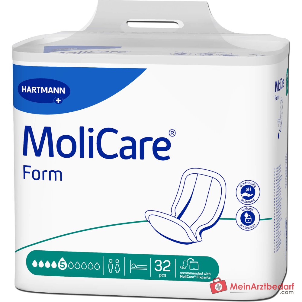 MoliCare Form 5 Drops Extra wkładka na nietrzymanie moczu o średniej chłonności