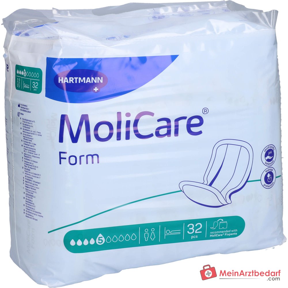 MoliCare Form 5 Drops Extra wkładka na nietrzymanie moczu o średniej chłonności