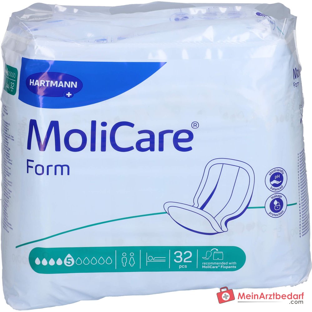 MoliCare Form 5 Drops Extra wkładka na nietrzymanie moczu o średniej chłonności