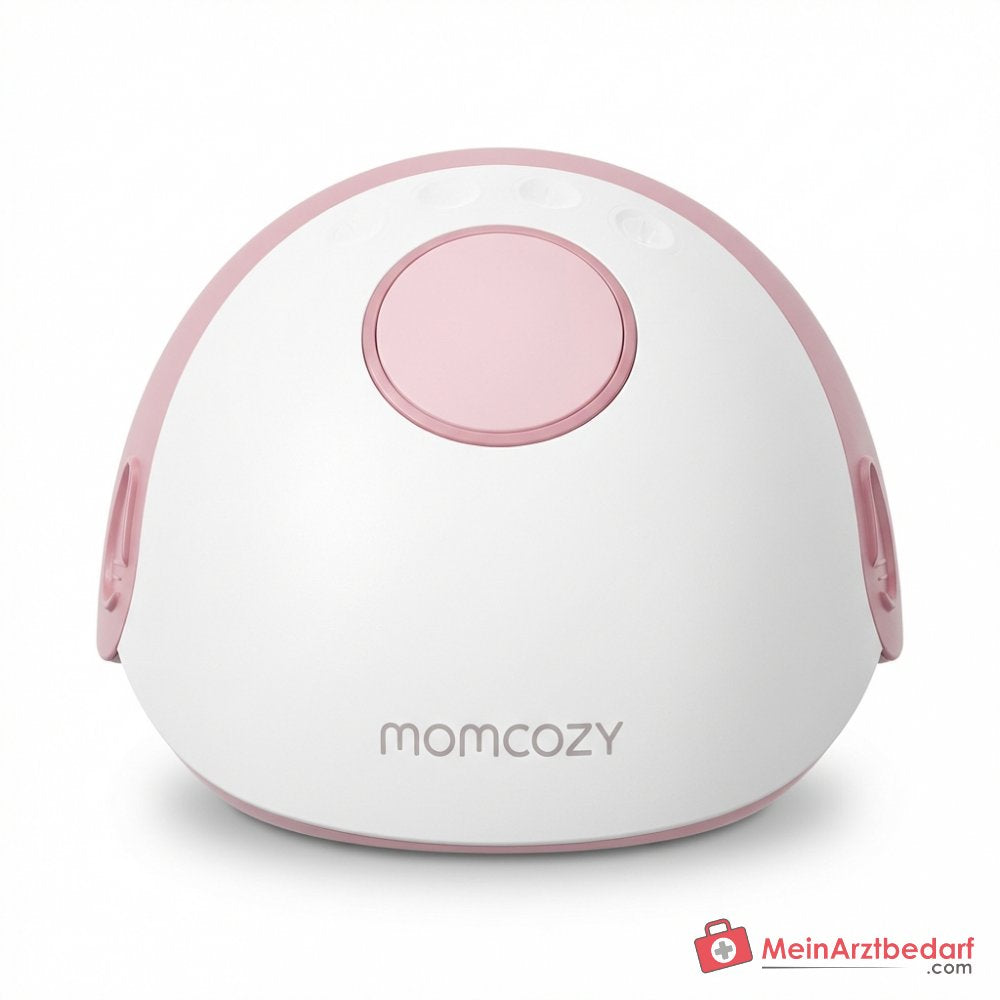 Momcozy Mobile Style M6 dubbele elektrische draagbare handsfree borstkolf met 3 modi, 9 niveaus, DoubleFit-flens, 295 mmHg zuigkracht, LED-display, 180 ml capaciteit, set van 2.