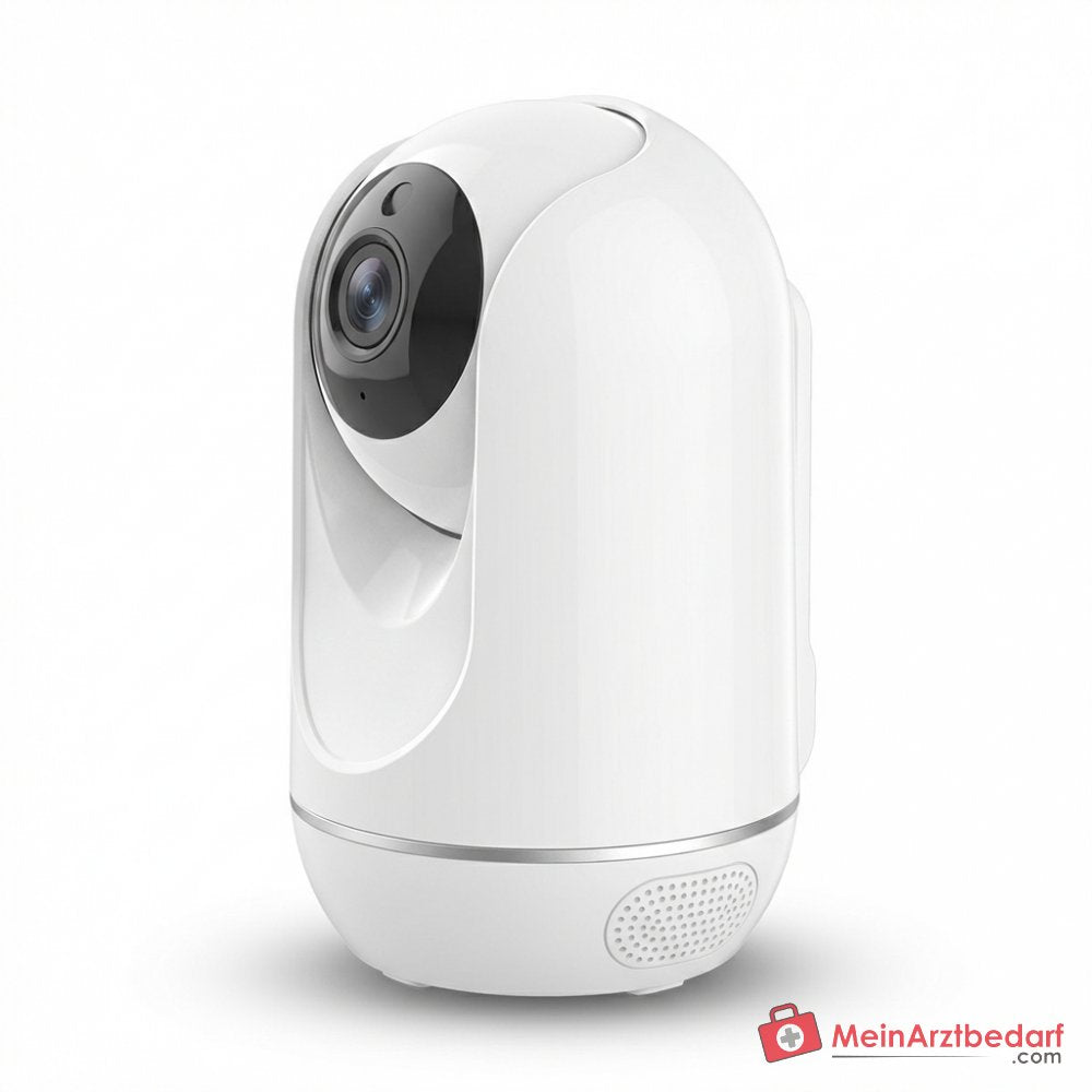 Momcozy BM01 Video-babyphone 1080P Full HD, pantalla de 5 pulgadas, batería de 5000 mAh, giro de 360 grados, visión nocturna por infrarrojos, función VOX, audio bidireccional, sensor de temperatura, alcance de 960 pies, conexión FHSS sin WiFi.