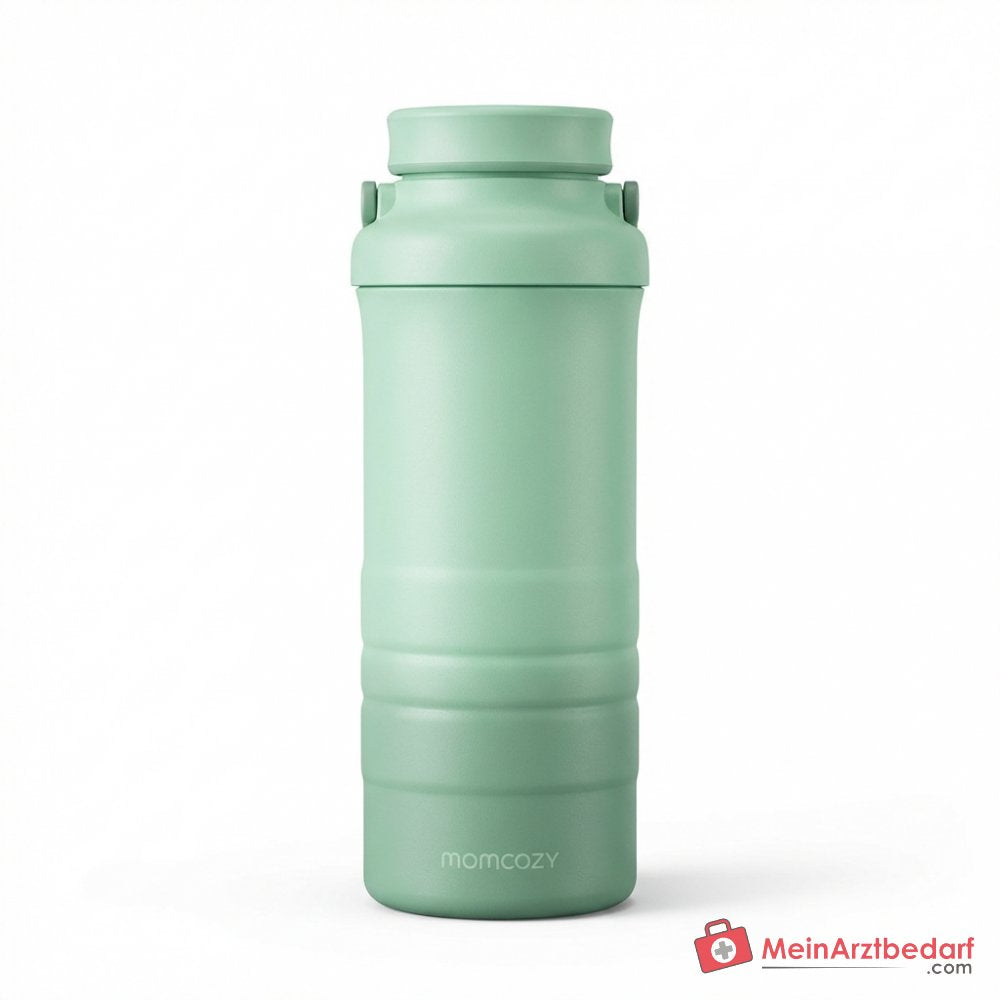 Momcozy draagbare moedermelkkoeler, 24 uur koeling, 2x 325 ml flessen, BPA-vrij, TSA-vriendelijk