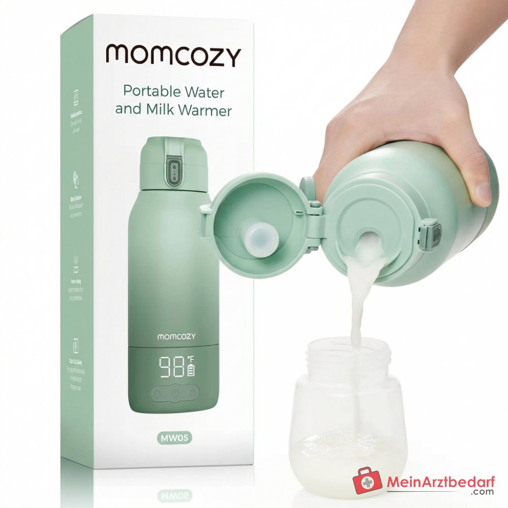 Calentador de Agua y Leche Portátil Momcozy MW05, para 500 ml de Líquido