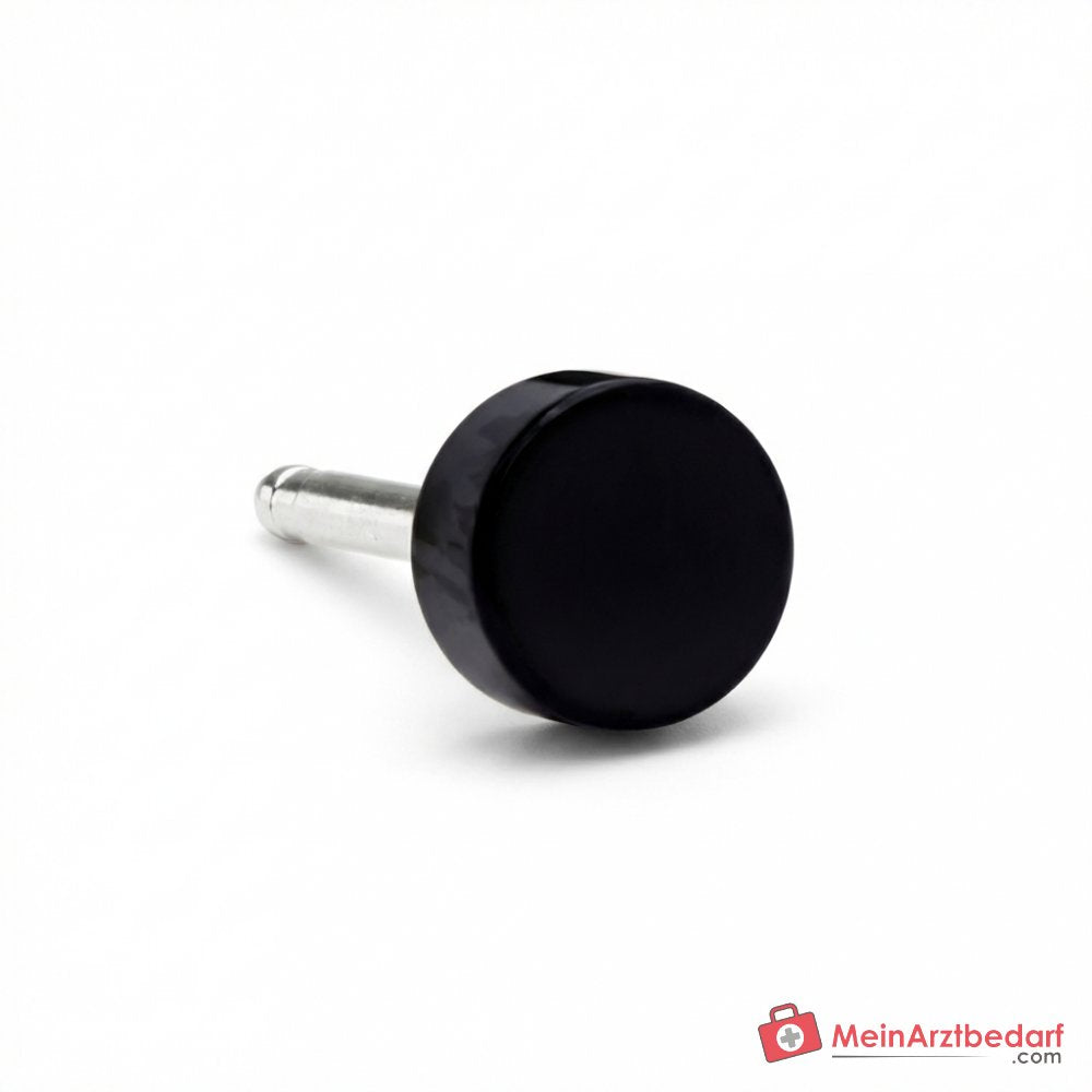 Blomdahl Erstohrstecker Puck schwarz, 5 mm, 10 Stk..