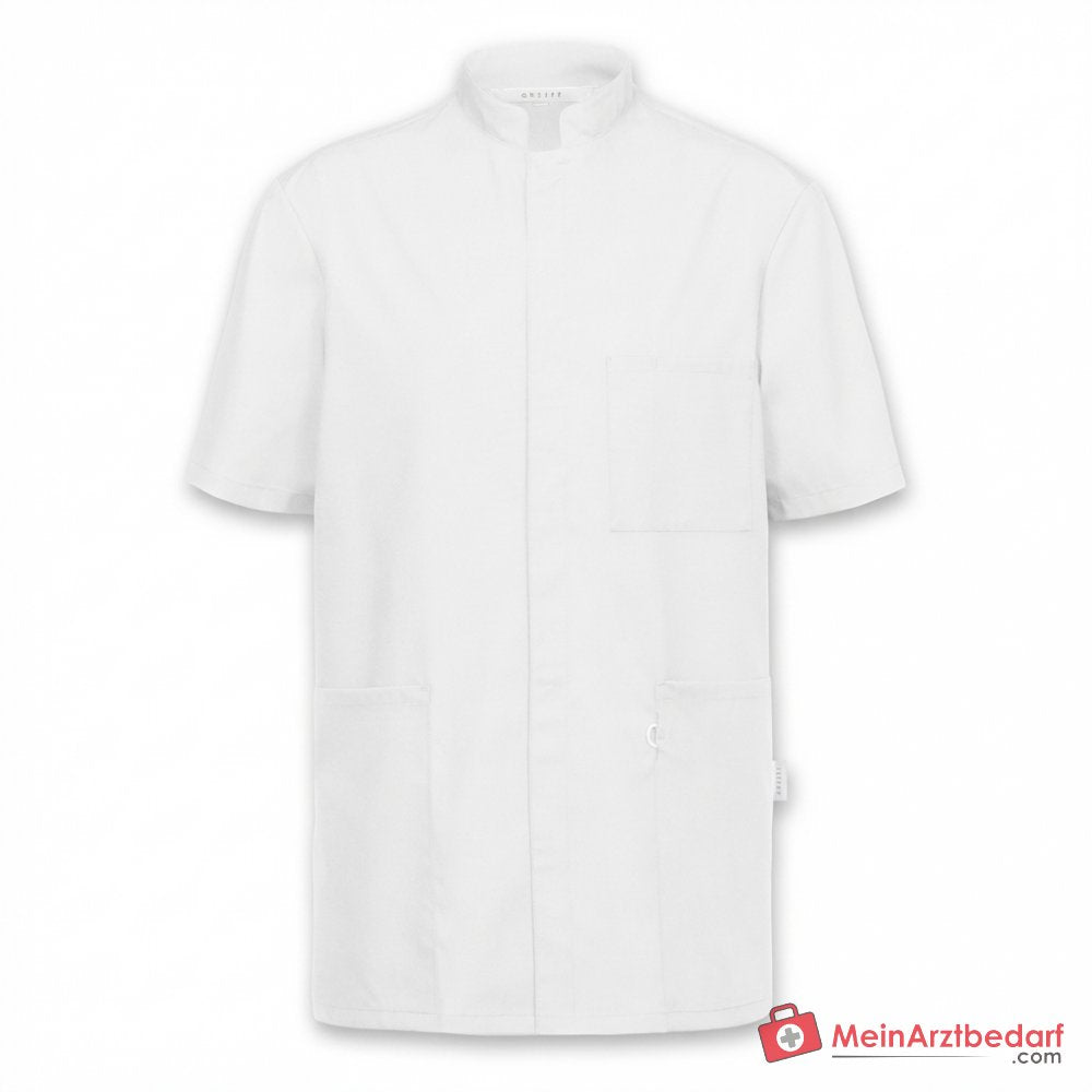 GREIFF Care unisex-kasak RF 5006 met opstaande kraag, korte mouw