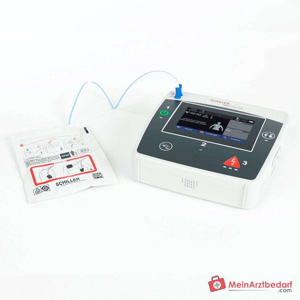 SCHILLER FRED easy G2 Defibrillator, AED mit CPR-Feedback