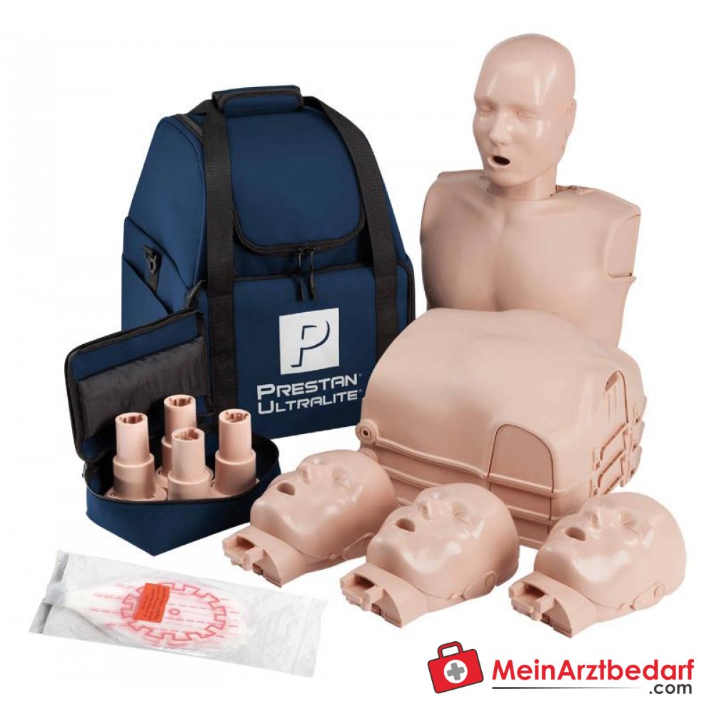 Prestan Ultralite Manikin CPR-Übungspuppe 4er-Pack.