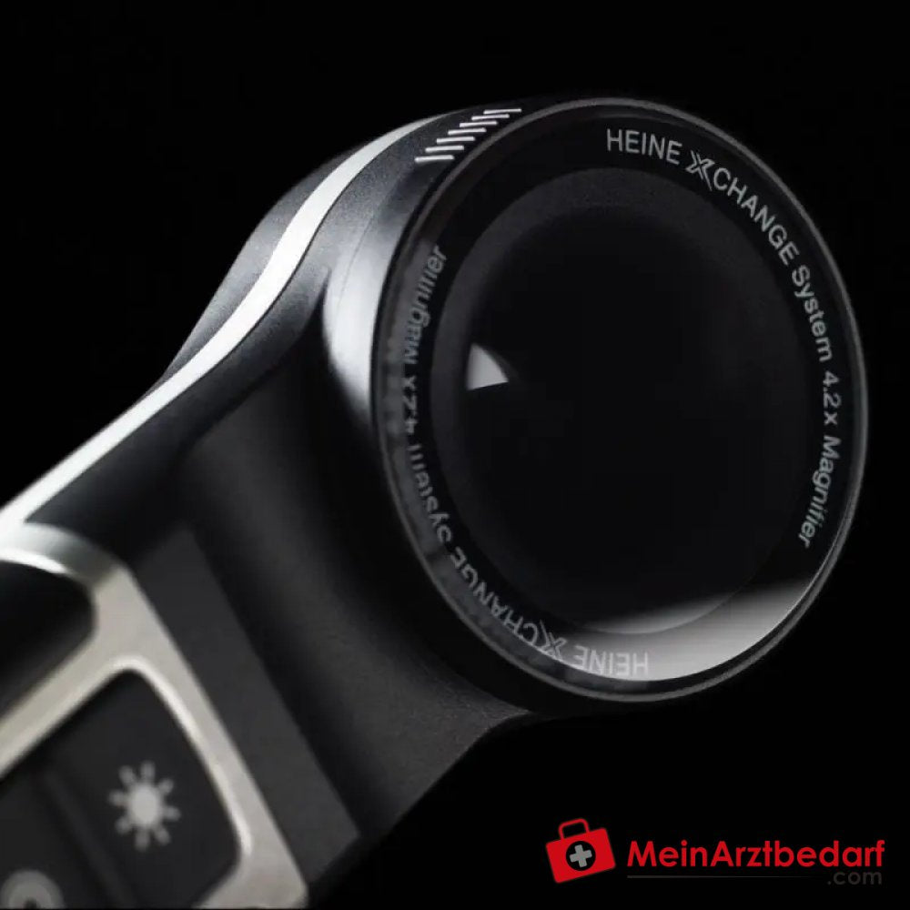 HEINE BETA X Otoskop 4,2x Vergrößerung mit X CHANGE System & inSPECT Untersuchungsleuchte.