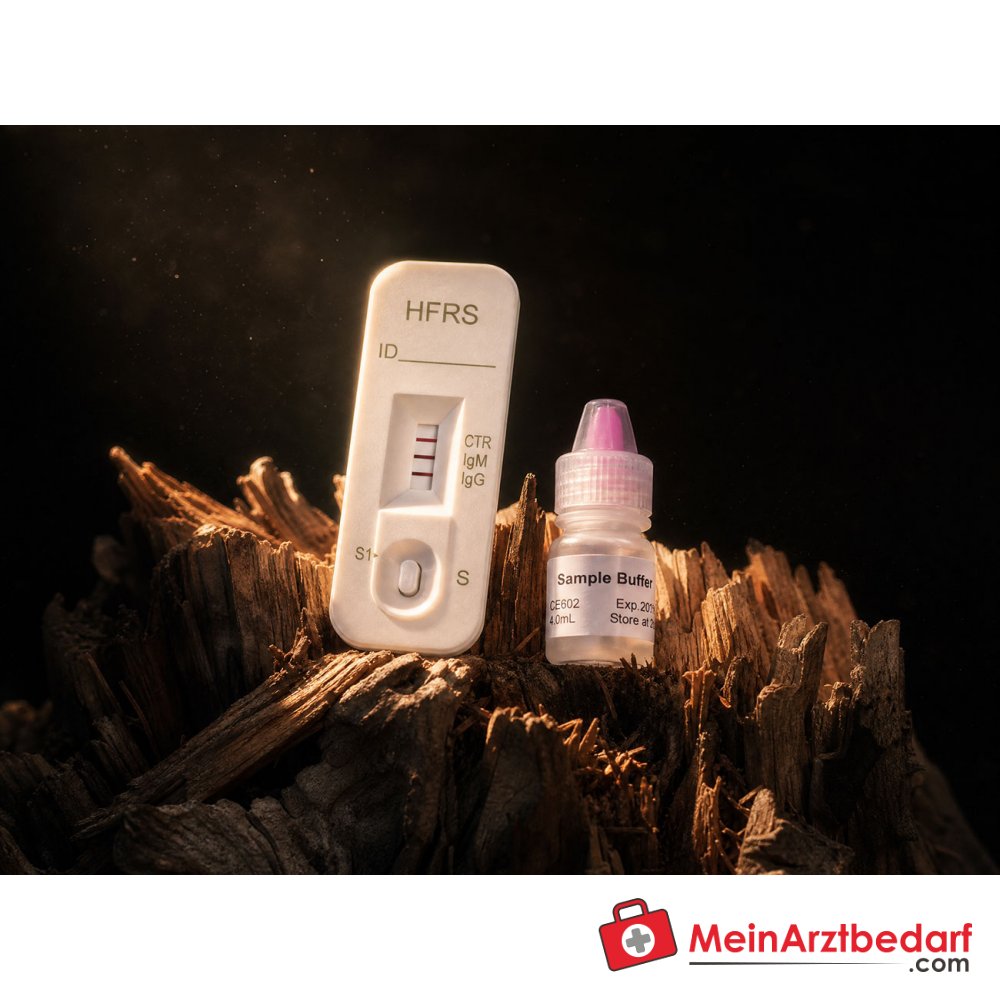 HFRS BOSON Hantavirus-Schnelltest IgM/IgG, 25 Tests.