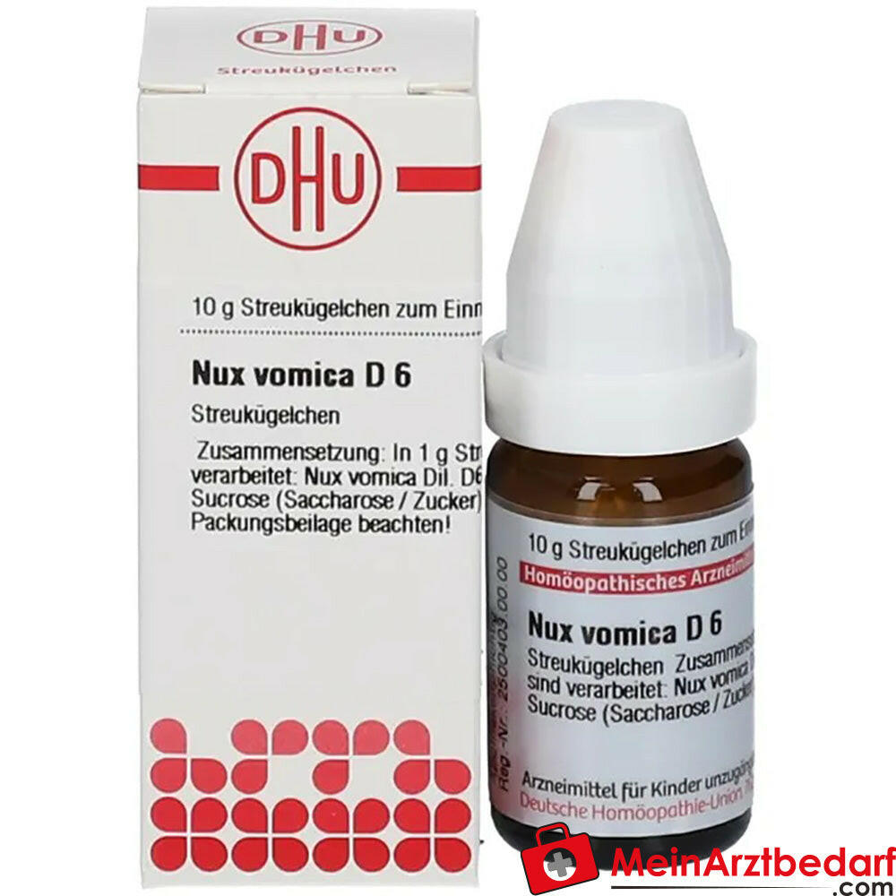 DHU Nux Vomica D6, 10g.