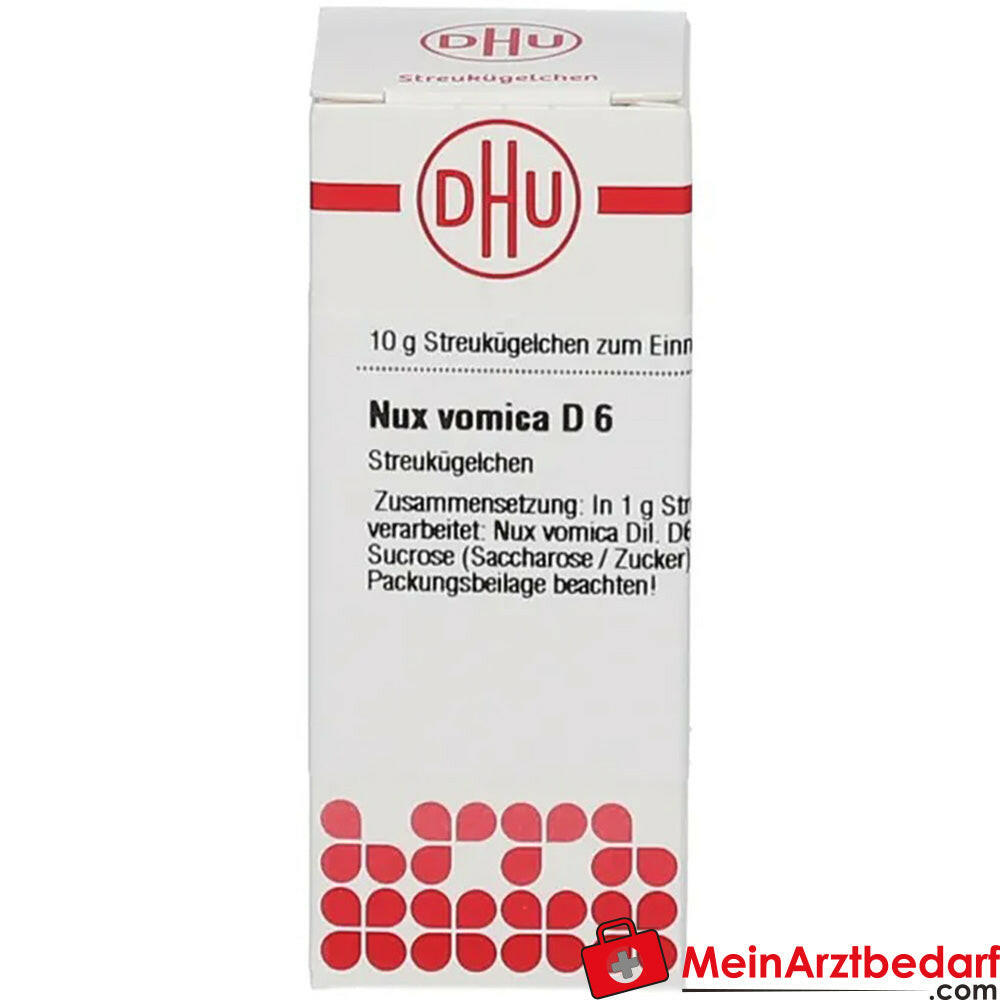 DHU Nux Vomica D6, 10g.