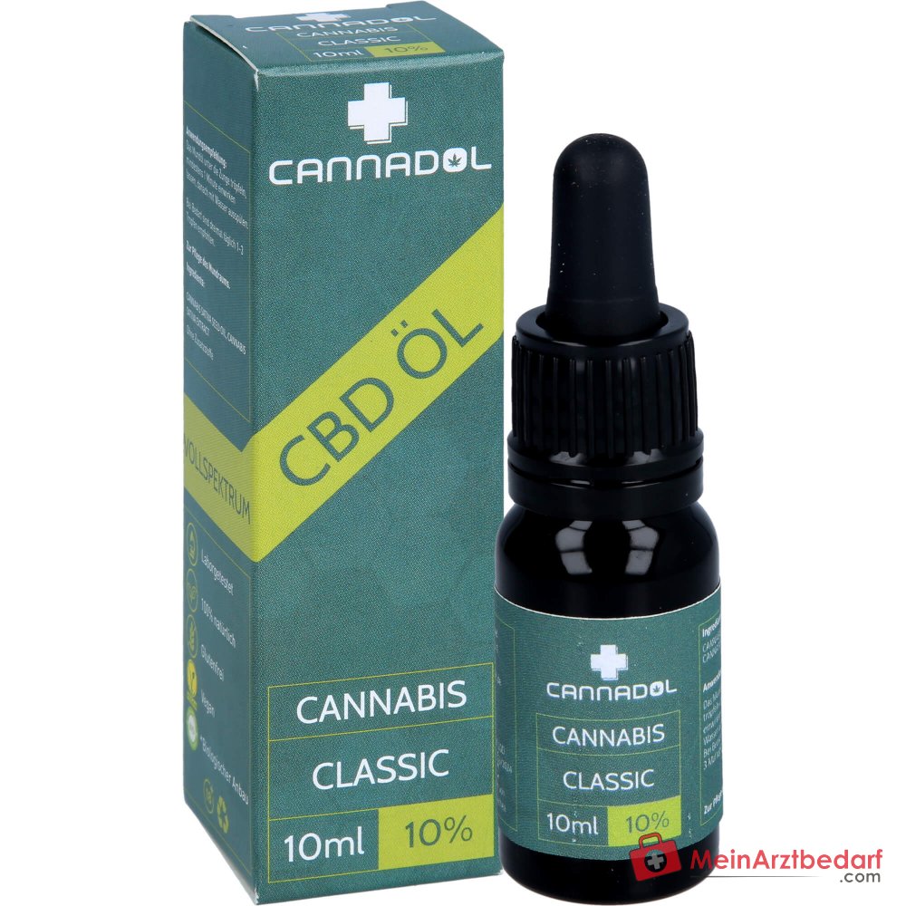 CANNADOL Cannabis Classic 10 % CBD Mundöl