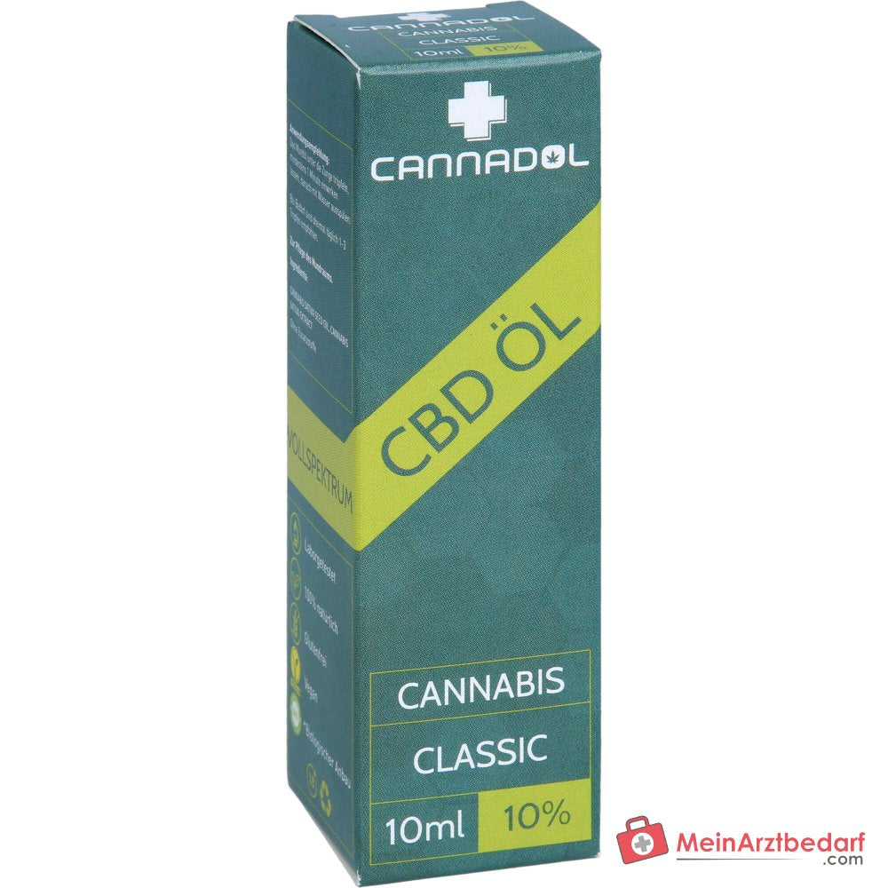 CANNADOL Cannabis Classic 10 % CBD Mundöl