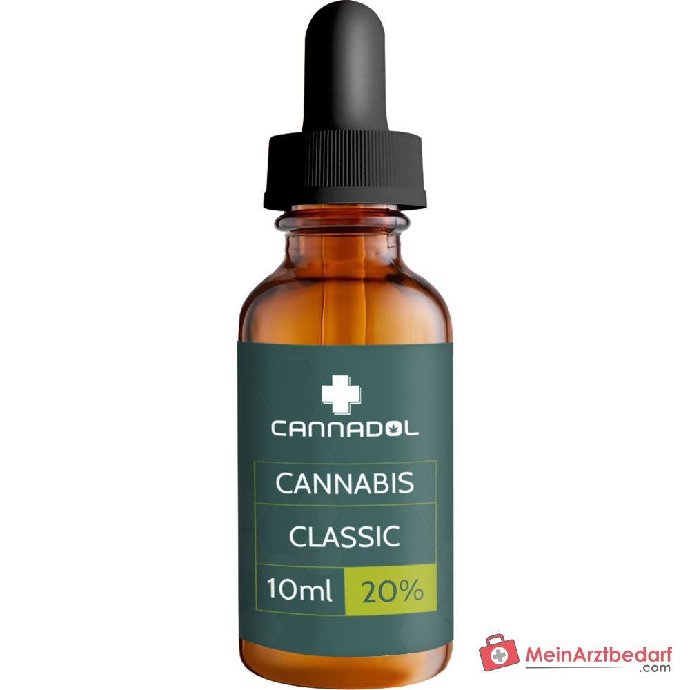 CANNADOL Cannabis Classic 20% CBD Vollspektrum-Öl 2000 mg
