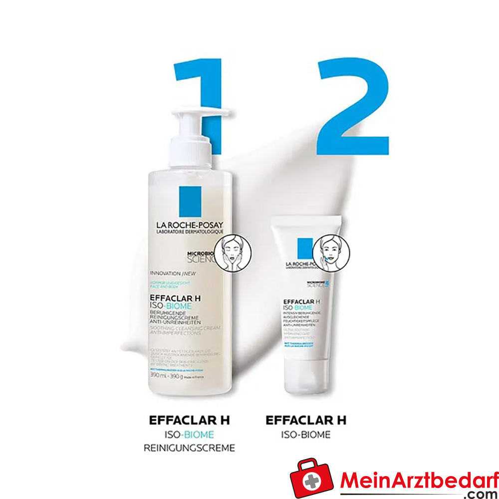 La Roche Posay EFFACLAR H ISO-BIOME Feuchtigkeitspflege, 40ml.