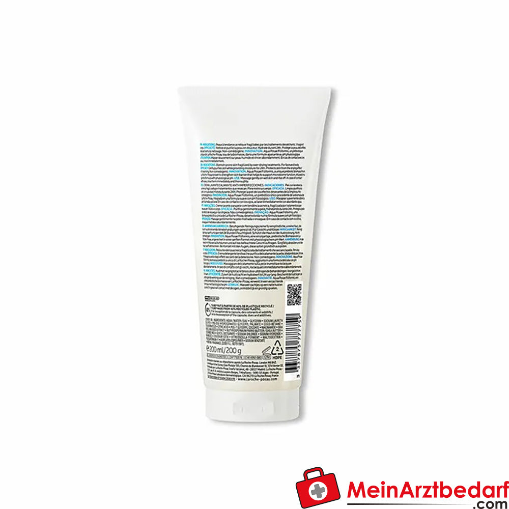 La Roche Posay EFFACLAR H ISO-BIOME Reinigungscreme für das Gesicht, 200ml.