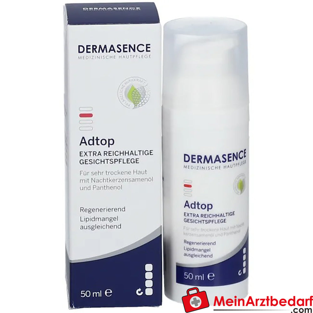 DERMASENCE Adtop Extra Reichhaltige Gesichtspflege, 50ml.