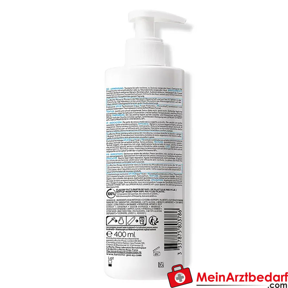 La Roche Posay Lipikar Baume Light AP + M Lotion, 400ml.