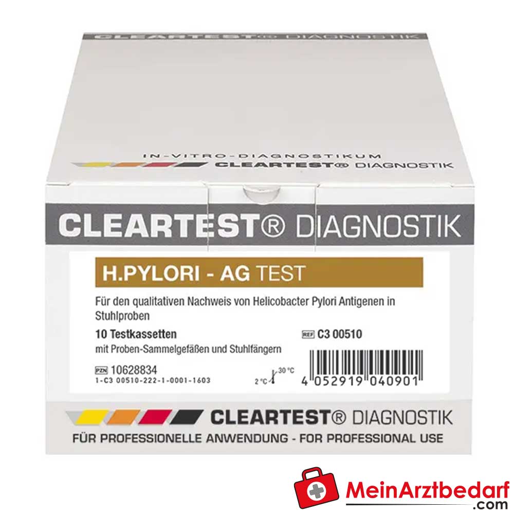 Cleartest H.Pylori-AG aus Stuhl.