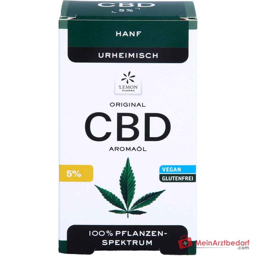 Olej smakowy Lemon Pharma CBD 5% (500 mg) bez THC